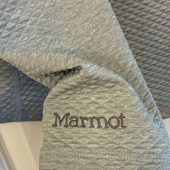 MARMOT Funnel Neck Long Sleeve Pullover Gray Women’s Size Medium - Picture 4 of 6